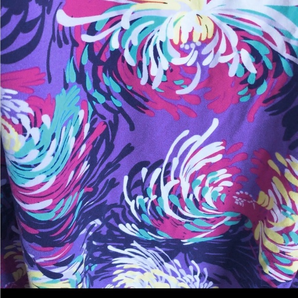 Garnet Hill Zinni floral twist front dress - Picture 4 of 8